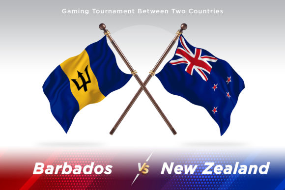 Barbados Versus New Zealand: Two Flags in Comparison