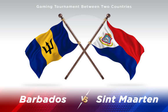 Barbados Versus Sint Maarten: Two Flags