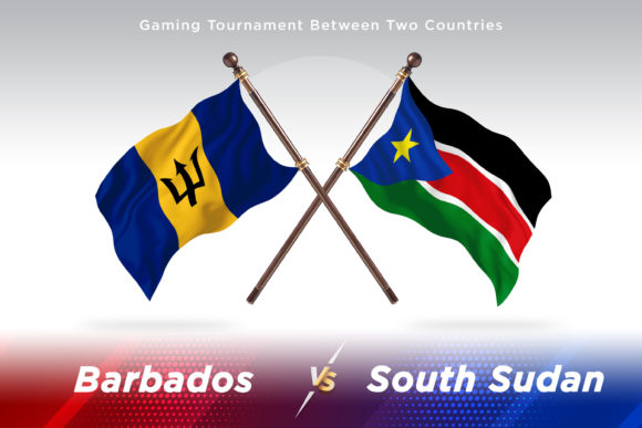 Barbados vs South Sudan: Two Flags Compared