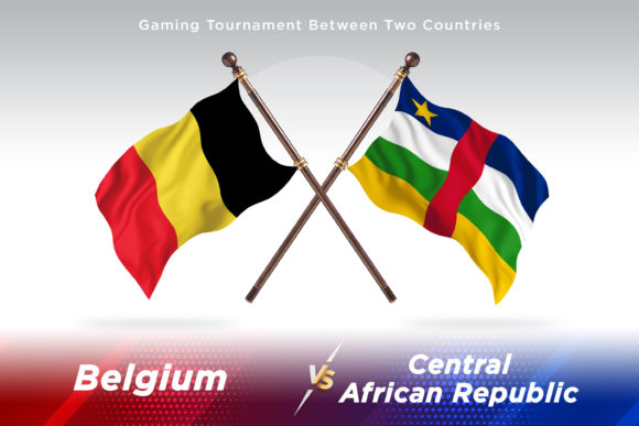 Belgium Versus Central African Two Flags: A Study in Contrast and Coincidence