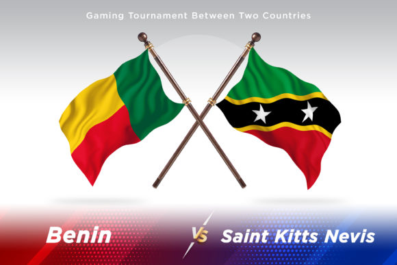 Benin vs Saint Kitts: Two Flags Compared